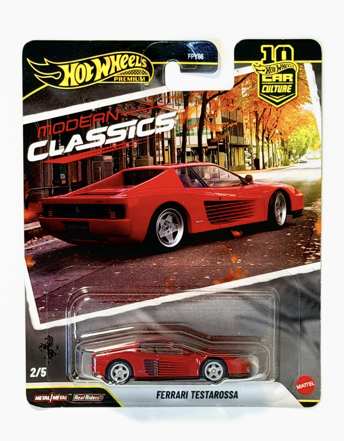 HotWheels Premium Ferrari Testarossa