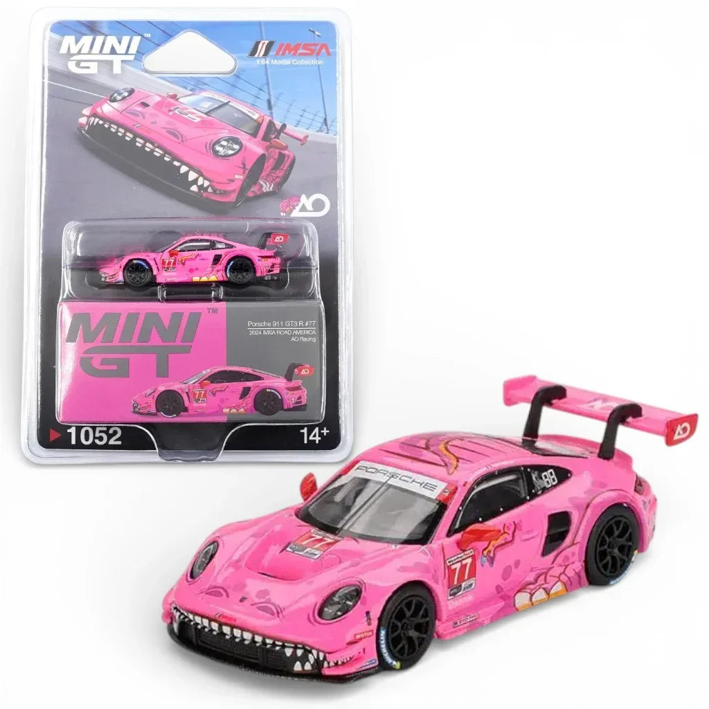 Mini GT 1:64 (Blister) Roxy Porsche 911 GT3 R #77 AO Racing IMSA 2024