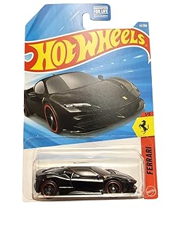 Hot Wheels Ferrari SF90 Stradale Ferrari Ages 3 and Up 41/250 (Black)