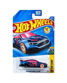 Hot Wheels Mercedes Benz Cla HW HW Euro Ages 3 and Up 181/250 (Blue)