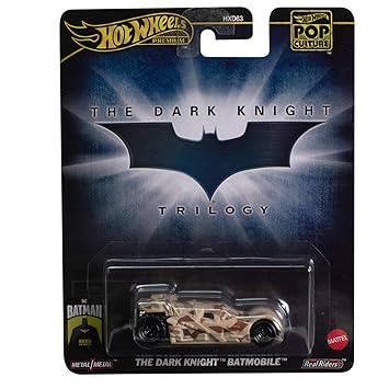 Hot Wheels Premium Toy Car Batman Tumbler - Camoflauge, 1:64 Scale Die-Cast Replica from Popular Movie (Styles May Vary)