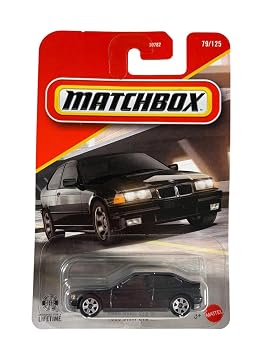 Matchbox 1:64 Scale 1995 BMW 318 Ti for 3 Years & Above 79/125 (Black)